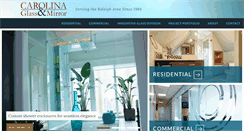 Desktop Screenshot of carolinaglass.com